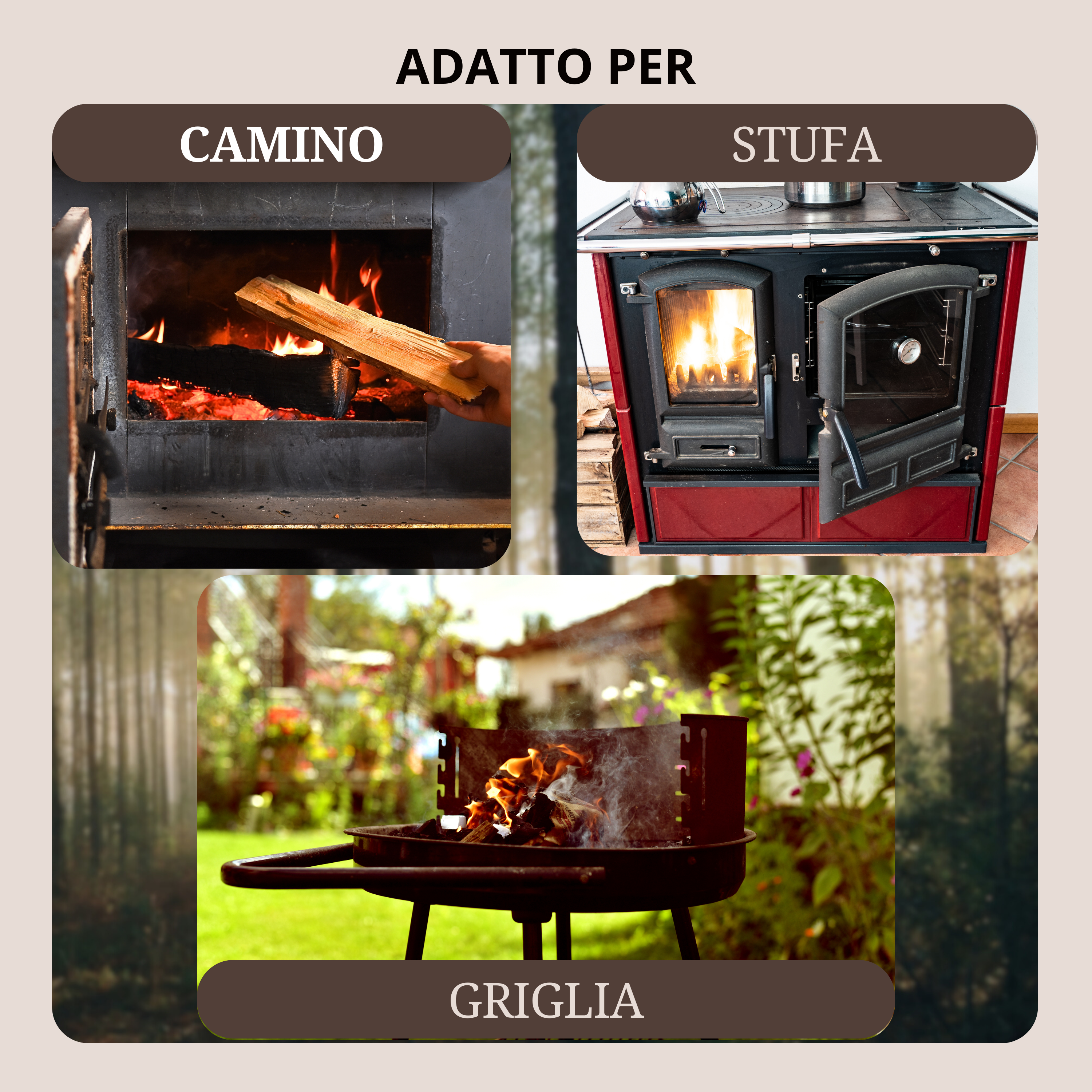 Legnetti accendifuoco