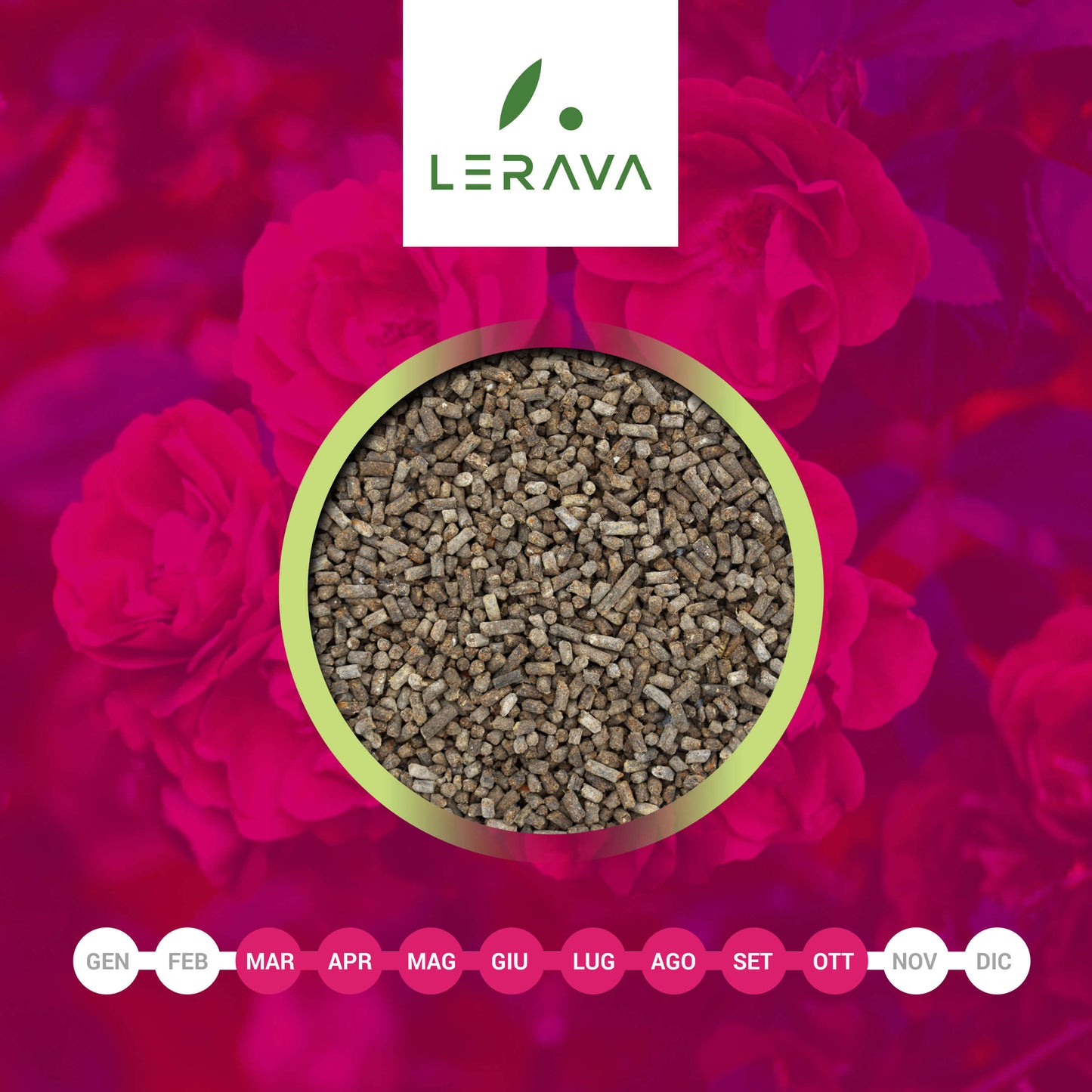 Roses - granulated fertilizer for roses