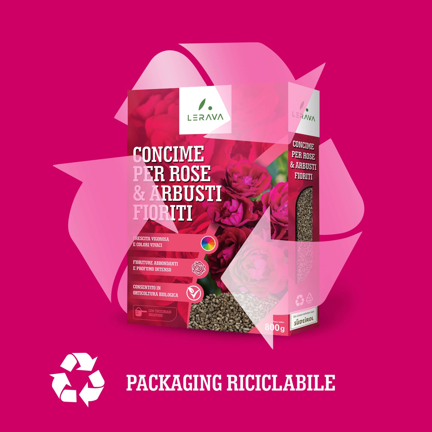 Roses - granulated fertilizer for roses