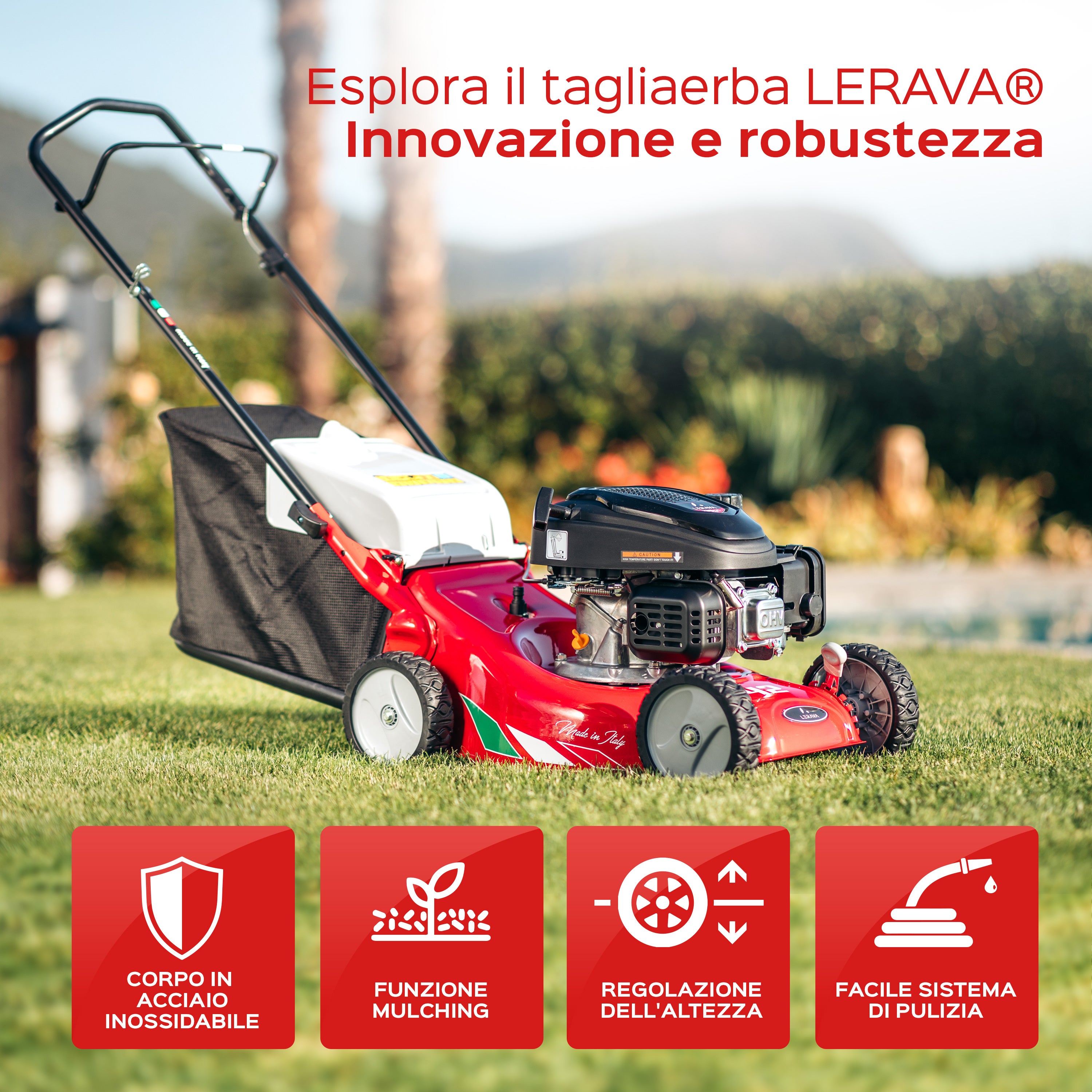Tagliaerba a scoppio
