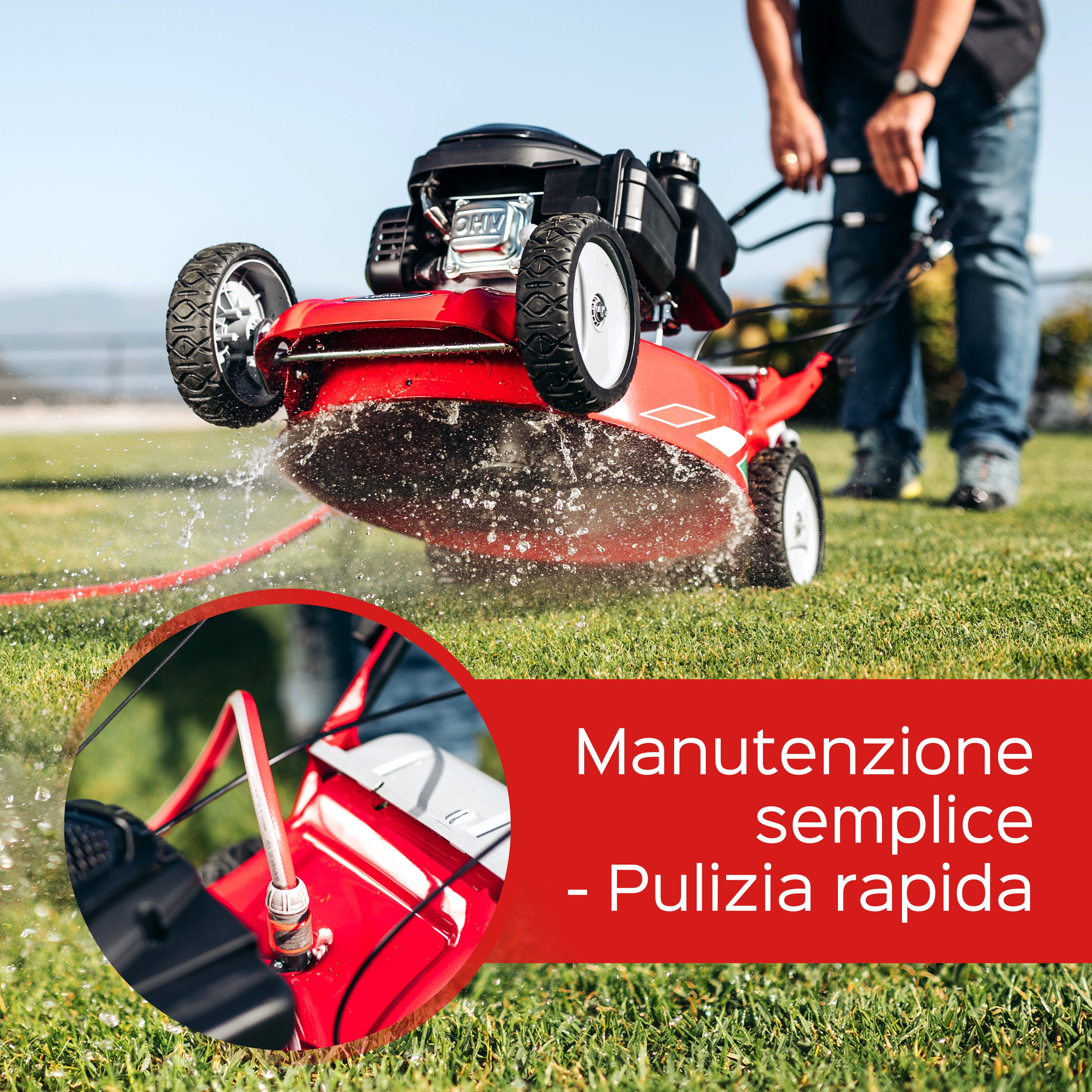 Tagliaerba a scoppio