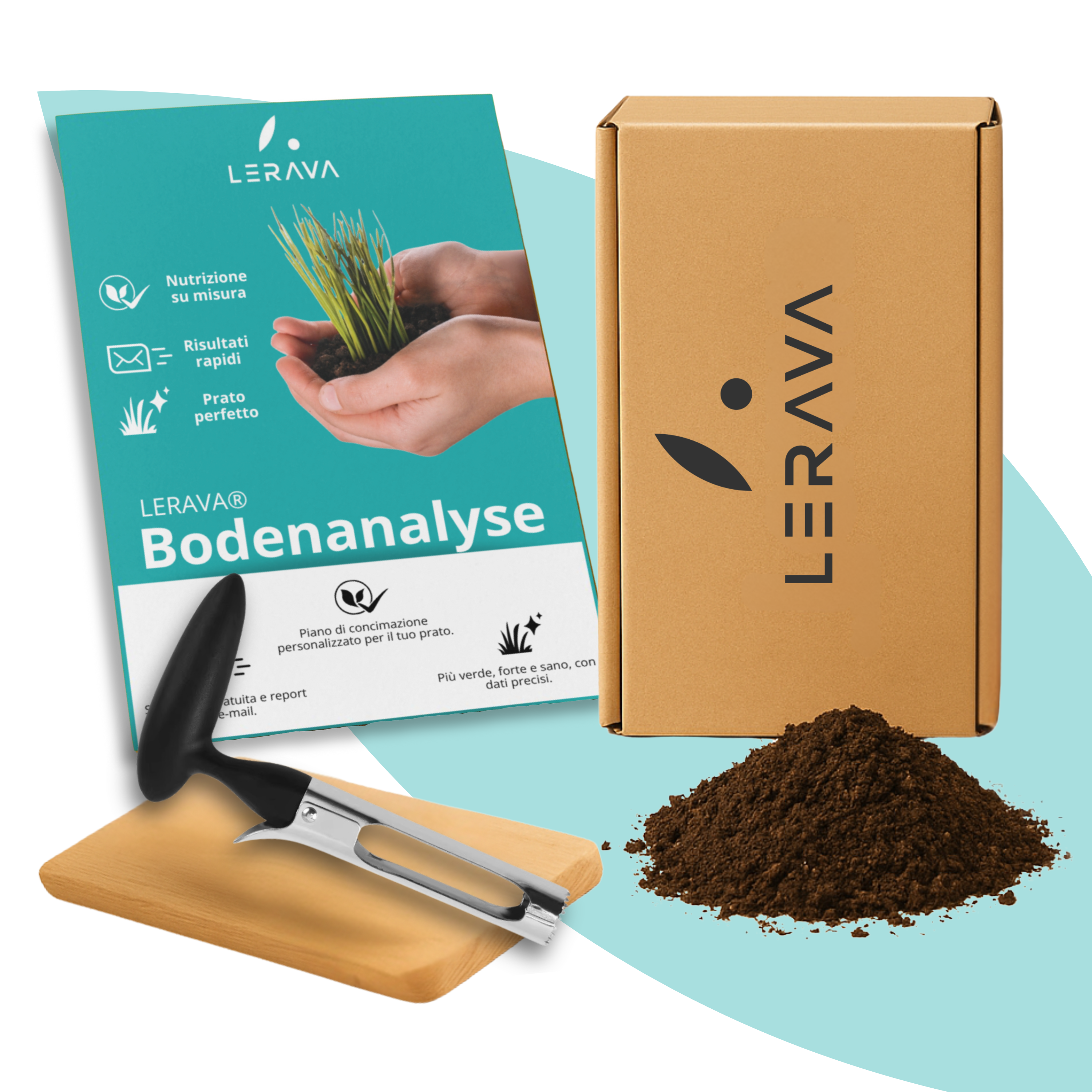 LERAVA Kit Analisi del Suolo