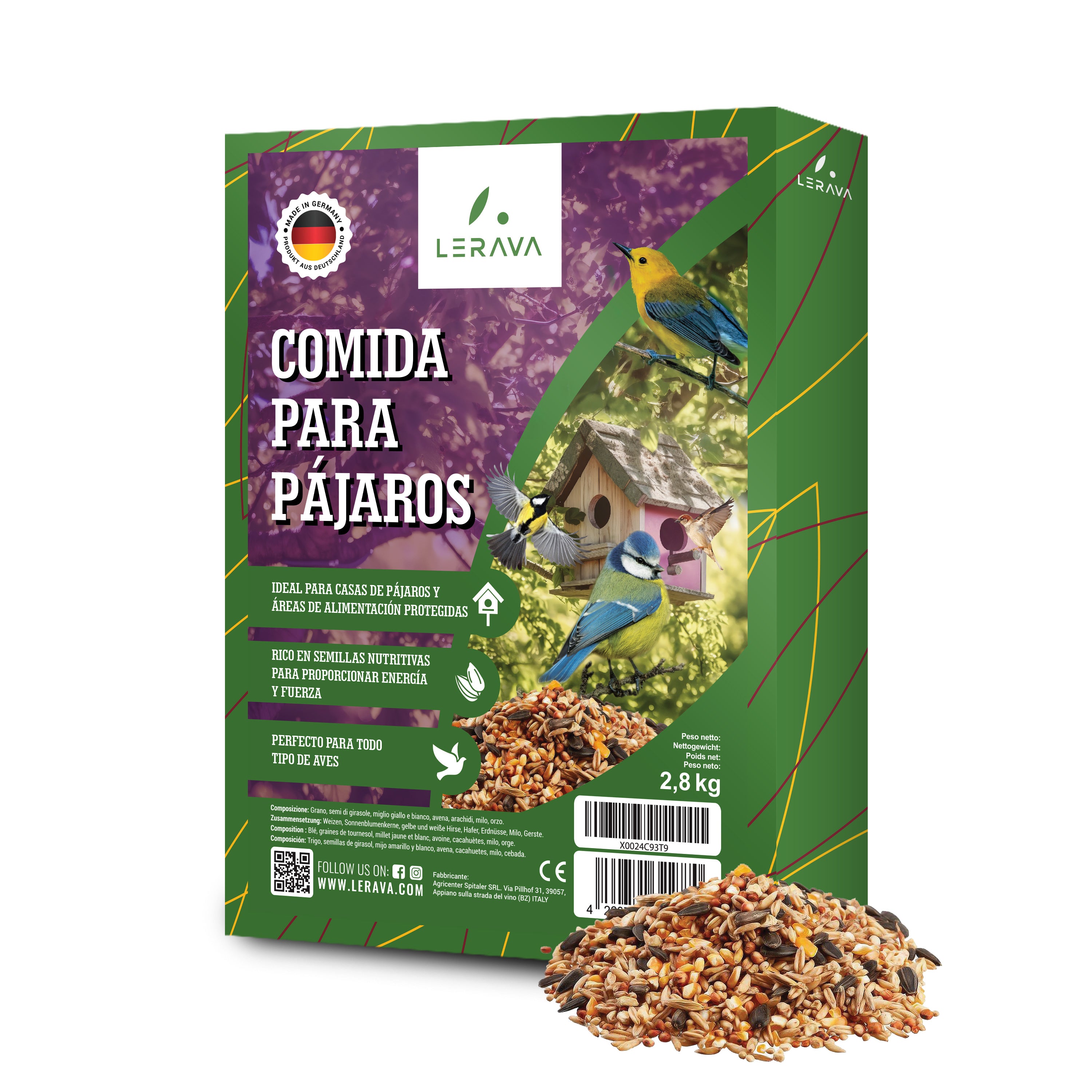 Copdock Mill Mangime Per Uccelli Selvatici Mix Festa – 12,75 Kg Per Giardino