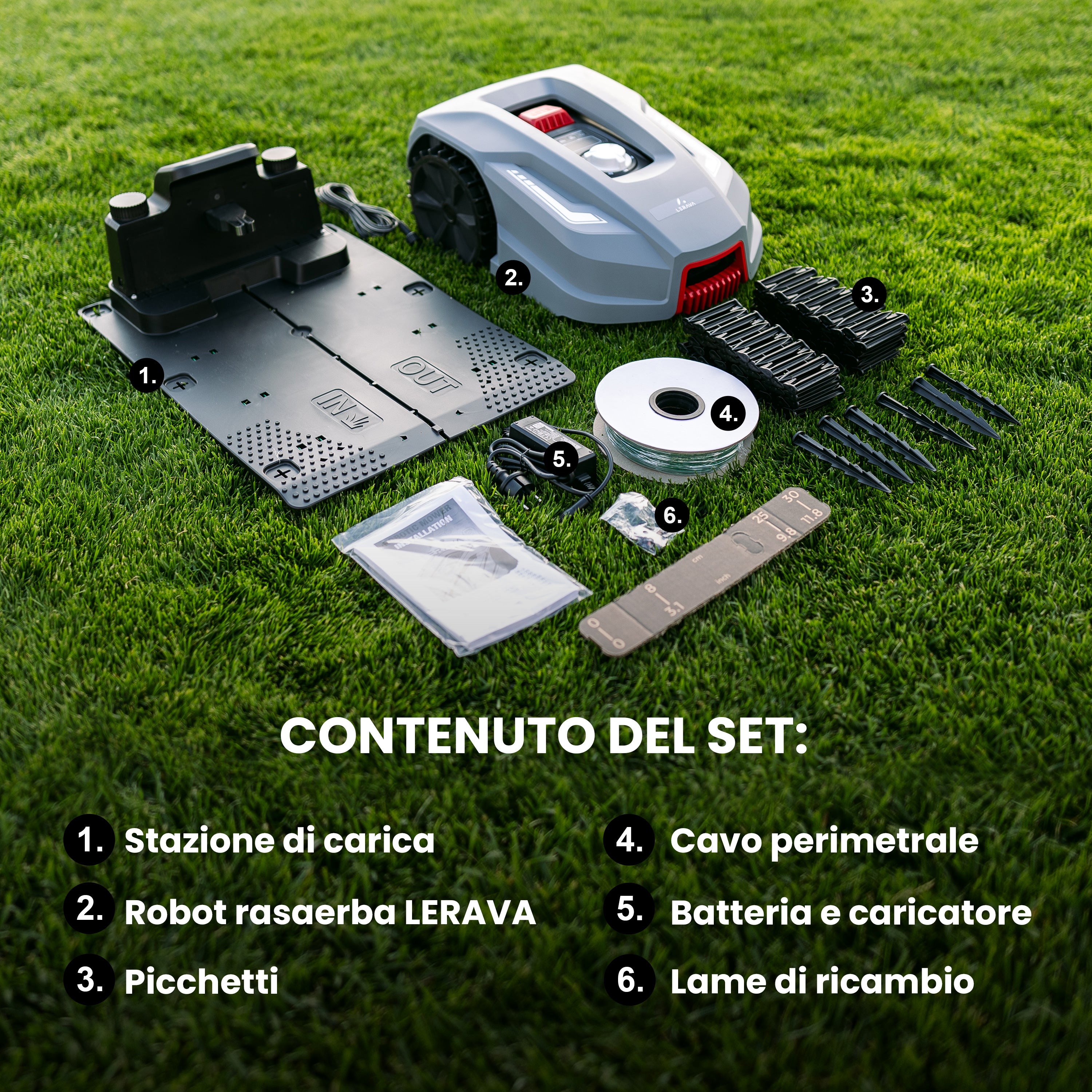 Smart Robot Lawnmower - 500m² Gardens