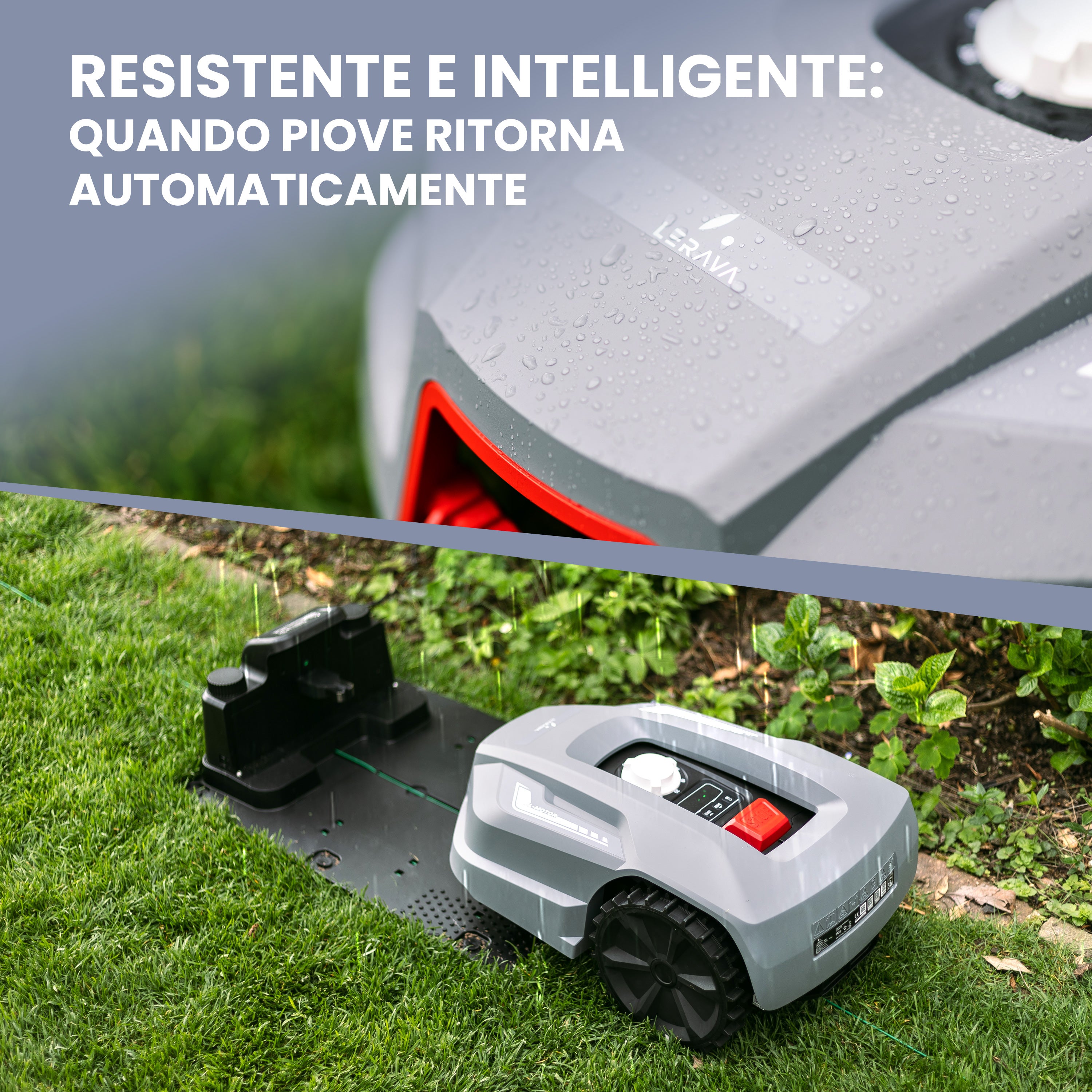 Smart Robot Lawnmower - 500m² Gardens