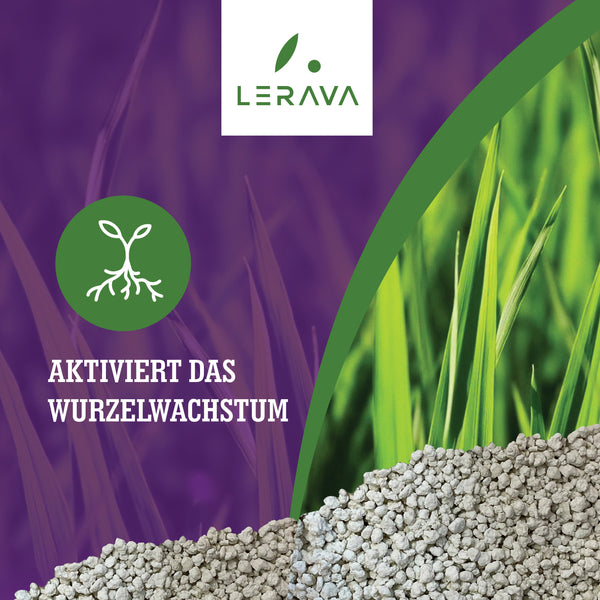 LERAVA ESTATE Concime Prato Estate - Fertilizzante Prato Anti-stress A - 6