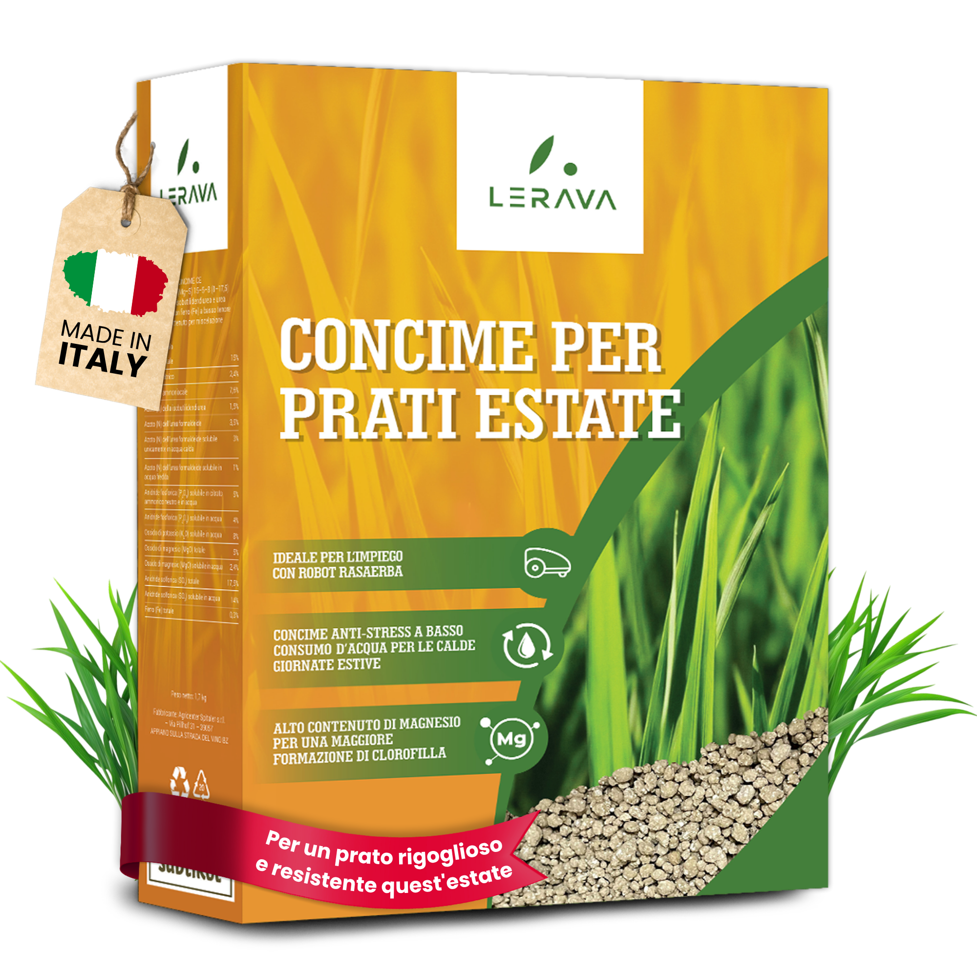 Summer - lawn fertilizer