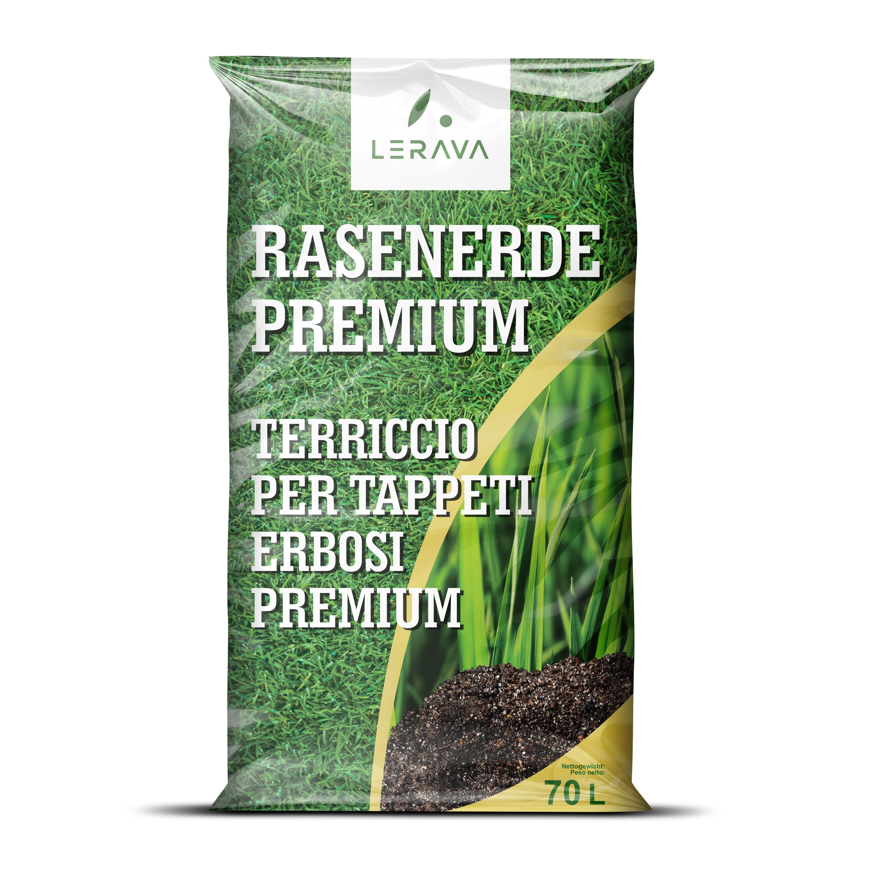 Premium Lawn Soil - 70L